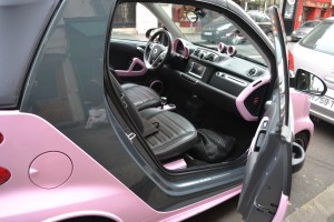 citadine, Smart, barbus, Tailor made, rose, blog voiture femme