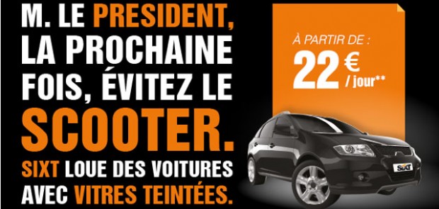 Sixt, françois Hollande, Julie Gayet, maitresse, relation amoureuse, loueur voiture