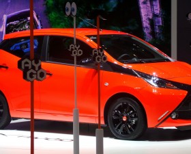 les enjoliveuses, nouvelle toyota aygo, salon de genève, lancement, citadine