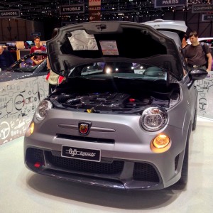 les enjoliveuses, Abarth, Abarth 695 biposto, Salon de Genève, Fiat