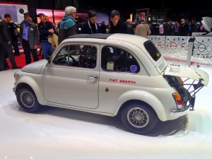 les enjoliveuses, Abarth, Abarth 695 biposto, Salon de Genève, Fiat