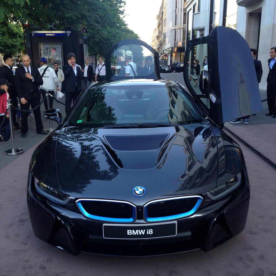 BMW i8 Electric Sports Car and Custom Set of Louis Vuitton Luggage -  SeaChange