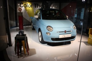 fiat 500, motorvillage, ron arad, fiat, les enjoliveuses