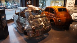 fiat 500, motorvillage, ron arad, fiat, les enjoliveuses