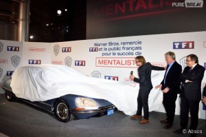 simon baker, the mentalist, citroen DS, TF1, cadeau, voiture de star, série americaine