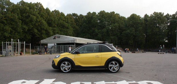 opel, adam rocks, crossover, essai, citadine