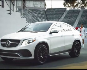 Roger Federer, Mercedes, AMG, GLE63S, coupé, tennis, pub, ambassadeur