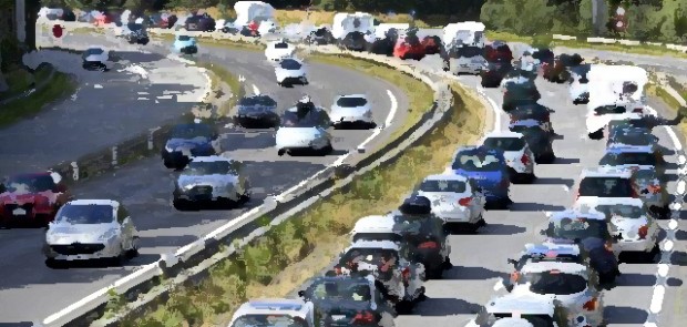 trafic du week-end, bouchon, embouteillage, ascension, jour férié, prevision trafic