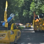 tour de france, tour de france 2015, kleber, pneus, caravane, caravane publicitaire