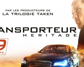 cinema, film action, transporteur heritage, film voiture, audi, S8, camille delamarre