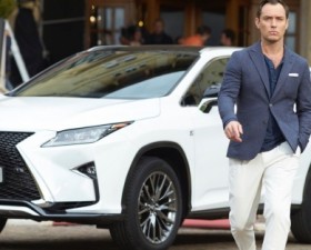 jude law, lexus, the life RX, RX, star sexy, people