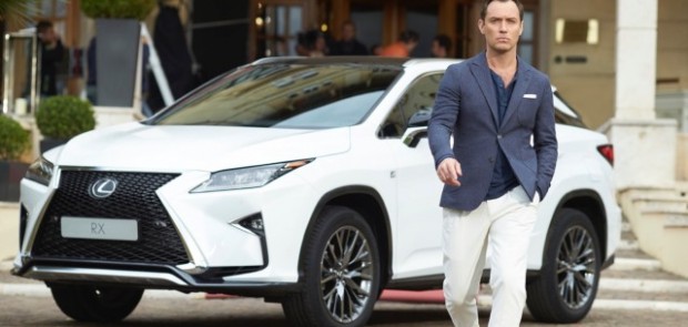 jude law, lexus, the life RX, RX, star sexy, people