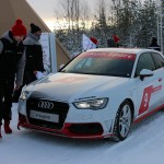 Audi2E, audi endurance experience, finale, laponie, course d'endurance, rallye, audi A3