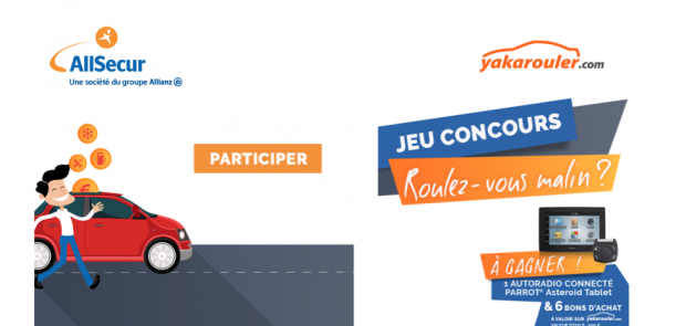 roulez malin, bons plan, astuces, conduire pas cher, concours, allsecure, yakarouler, part