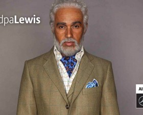 Lewis Hamilton, hamilton grand-pere, pub, allianz, 2066, meet grandpa lewis, pilote, f1