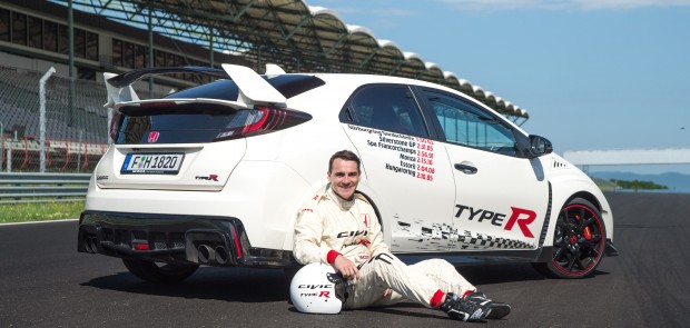 Norbert Michelisz, Hungaroring, spa, circuit, record, honda, civic type R, voiture sportive, honda civic type r