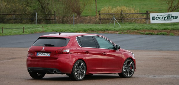 essai, Peugeot, 308 GTI, voiture sportive, circuit, circuit des écuyers, peugeot sport