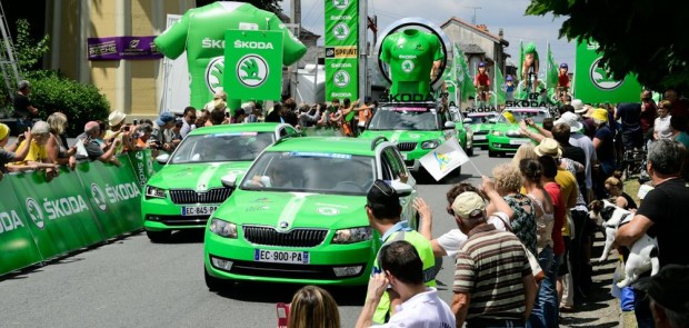 skoda, tour de france, cyclisme, vélo, partenaire,