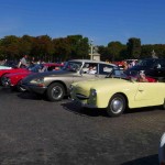 Laurette Fugain, traversée de paris, Vincennes en Anciennes, voiture de collection, promenade auto, rallye auto