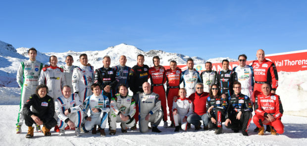 Val Thorens, margot Laffite, course auto, sport auto, circuit sur glace