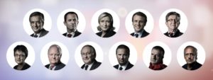 elections presidentielles, presidentielle, presidentielle 2017, candidat, voiture des candidats, fillon, hamon, melenchon