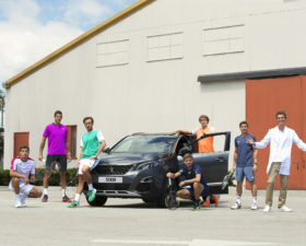 Peugeot, tennis, joueur de tennis, alexander zverev, lucas pouille, jeremy chardy, david goffin, gilles simon, juan martin del potro, nicolas almagro, roland garros, david ferrer, ambassadeurs peugeot