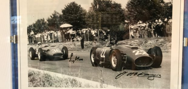 jeu, jeu concours, concours, ebay, Transmobile, 24 heures du mans, Fangio, autographe fangio