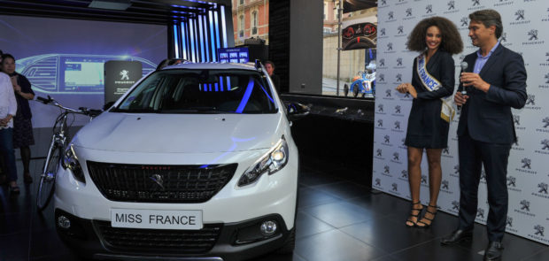 peugeot, 2008, SUV, miss france, alicia aylies, miss france 2017, remise des cles