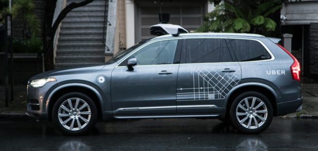 voiture autonome, uber, volvo XC90, accident