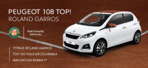 peugeot, 108, roland garros, tennis, partenariat, road to roland garros, zverev, del potro
