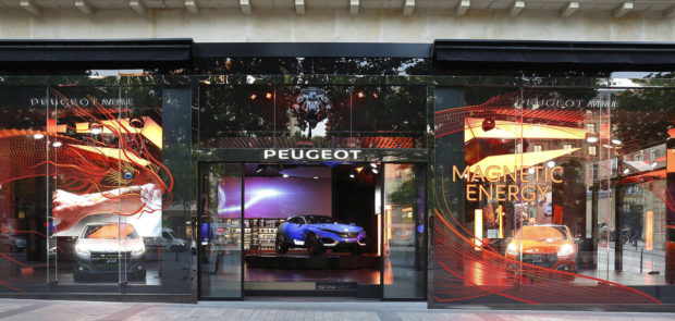 peugeot, peugeot avenue, fermeture, champs elysees, showroom