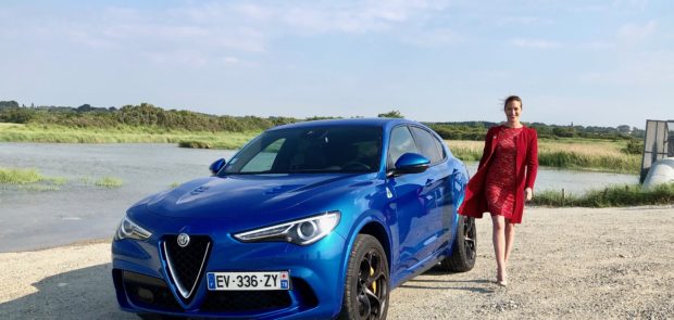 alfa romeo stelvio quadrifoglio, stelvio, suv, crossover, essai, testdrive, clemence de bernis