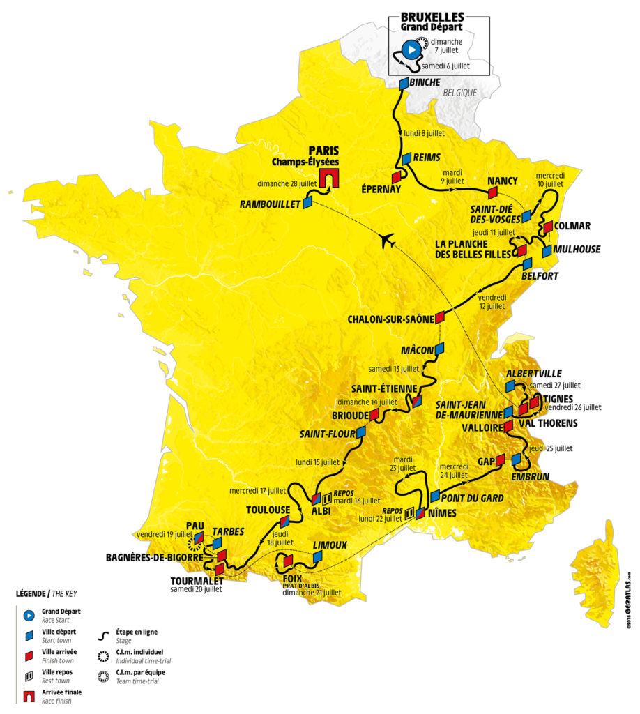 tour de france, tour de france 2019, cyclisme, alaphilippe, barguil, krys, char, caravane