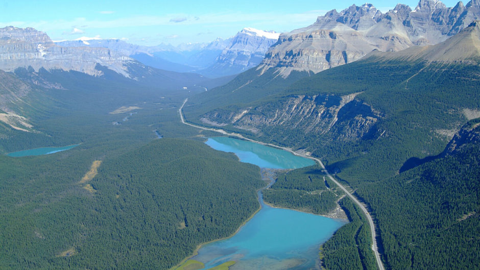 Icefields Parkway, plus belles routes du monde, plus beaux cols du monde, col de montagne, canada