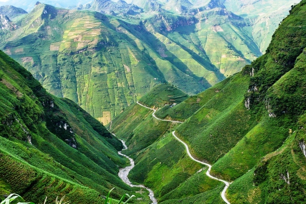 plus belles routes du monde, plus beaux cols du monde, col de montagne, ma pi leng, vietnam