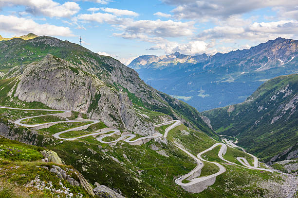 plus belles routes du monde, plus beaux cols du monde, tremola, col de la furka, suisse