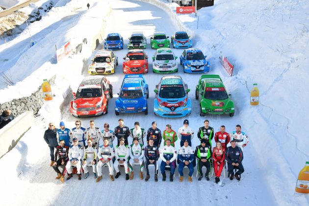 trophée andros, course sur glace, rallye électrique, rallye auto, sebastien loeb