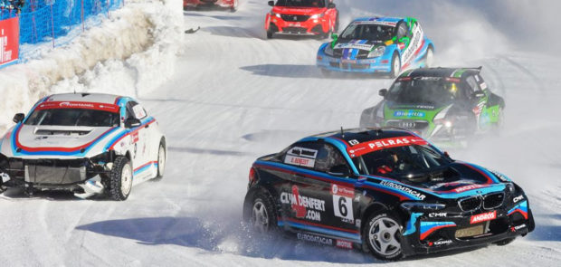 trophée andros, course sur glace, rallye électrique, rallye auto, sebastien loeb