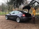 tesla, model 3, tesla model 3, berline, essai, testdrive, voiture electrique, clemence de bernis