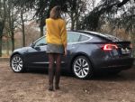 tesla, model 3, tesla model 3, berline, essai, testdrive, voiture electrique, clemence de bernis