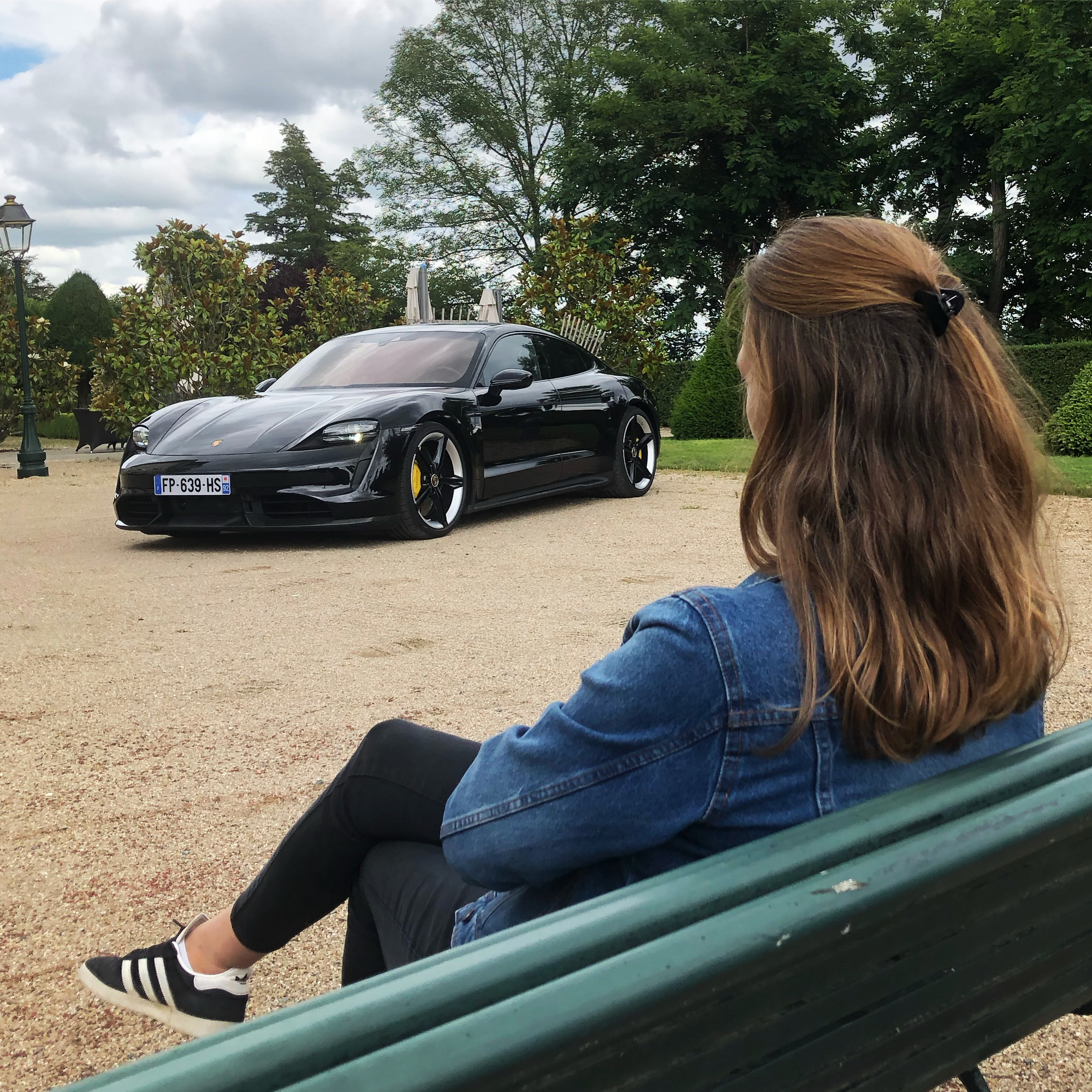 Porsche, Taycan, voiture électrique, essai auto, mobilité durable , clémence de bernis