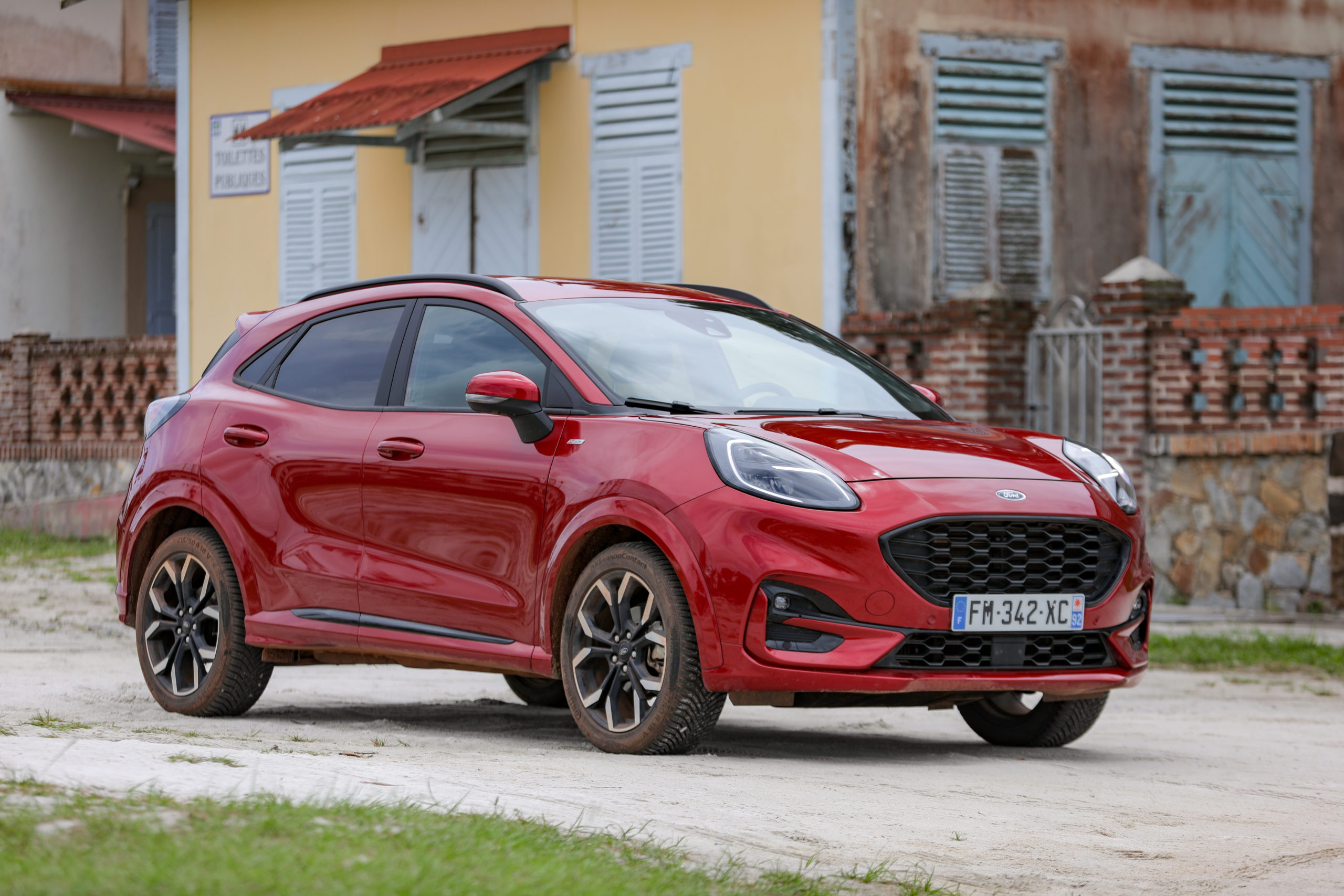 ford puma, guyane, face avant, m6 turbo, roadtrip