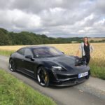 Porsche, Taycan, voiture électrique, essai auto, mobilité durable , clémence de bernis