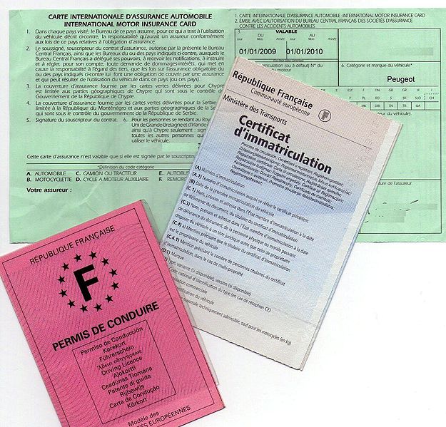 carte grise, certificat immatriculation, achat voiture, 