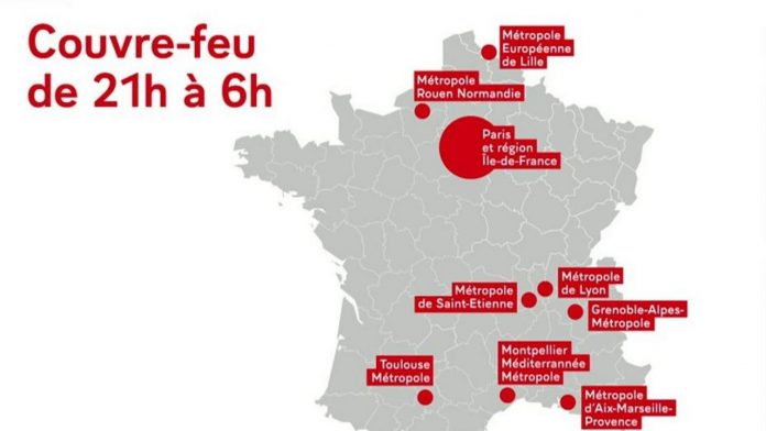 couvre-feu, coronavirus, covid, attestation derogatoire, sante