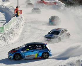 trophee andros, course auto, course sur glace, margot lafitte, clementine lhoste, serre-chevalier