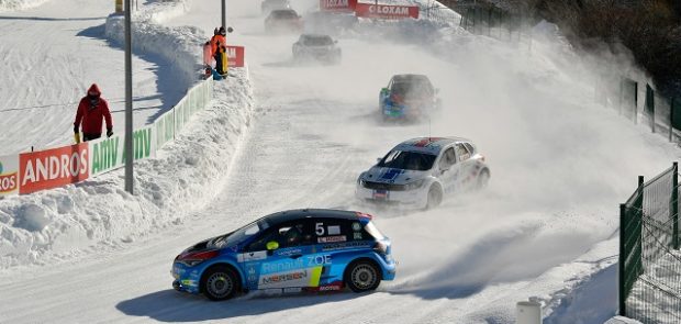 trophee andros, course auto, course sur glace, margot lafitte, clementine lhoste, serre-chevalier