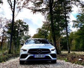 mercedes, cla, cla 250e, mercedes CLA 250e, essai, testdrive, EQ power, coupe, voiture hybride