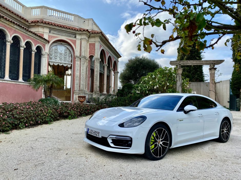 Porsche, Porsche panamera, berline, essai, berline hybride, Turbo s E-hybride, panamera turbo S, panamera hybride,