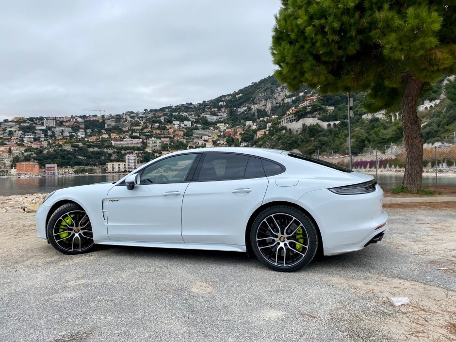 Porsche, Porsche panamera, berline, essai, berline hybride, Turbo s E-hybride, panamera turbo S, panamera hybride,